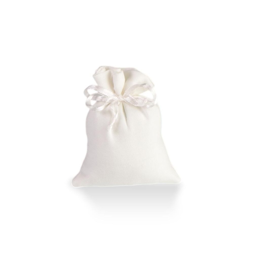 SACCHETTO COTONE AVORIO PICCOLO 8X10